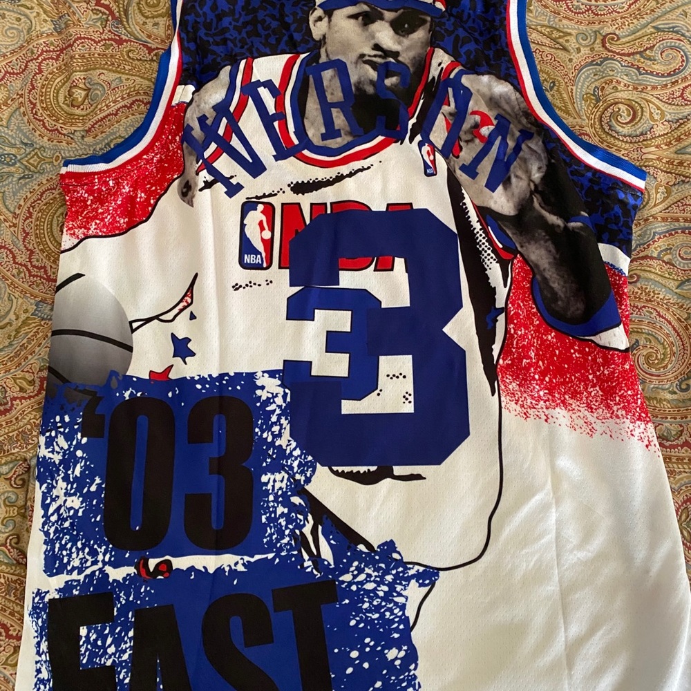 Allen Iverson All Star Jersey Never Worn